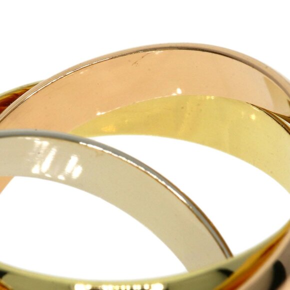 CARTIER 18k Yellow Gold Trinity Ring #48 - Picture 7 of 9